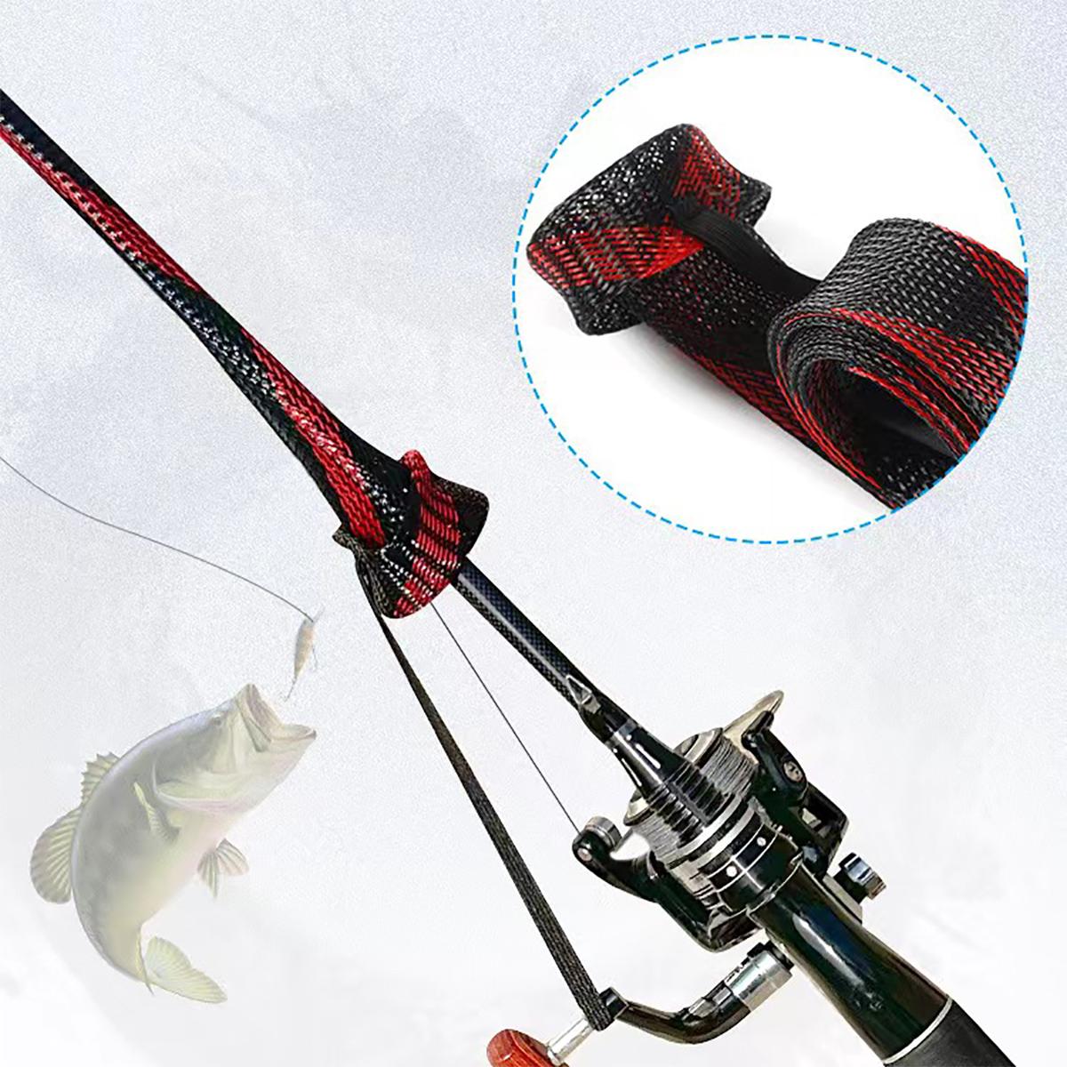 غطاء حماية لصنارة الصيد منسوج  - مراجعة Fishing Rod Spinning وسعره
