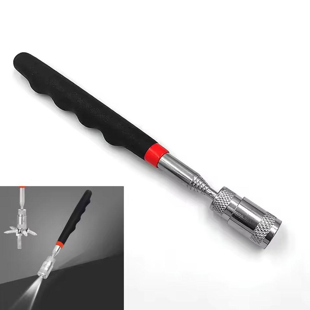 قلم مغناطيسي تلسكوبي مع ضوء LE - مراجعة Fishing Rod Telescopic وسعره