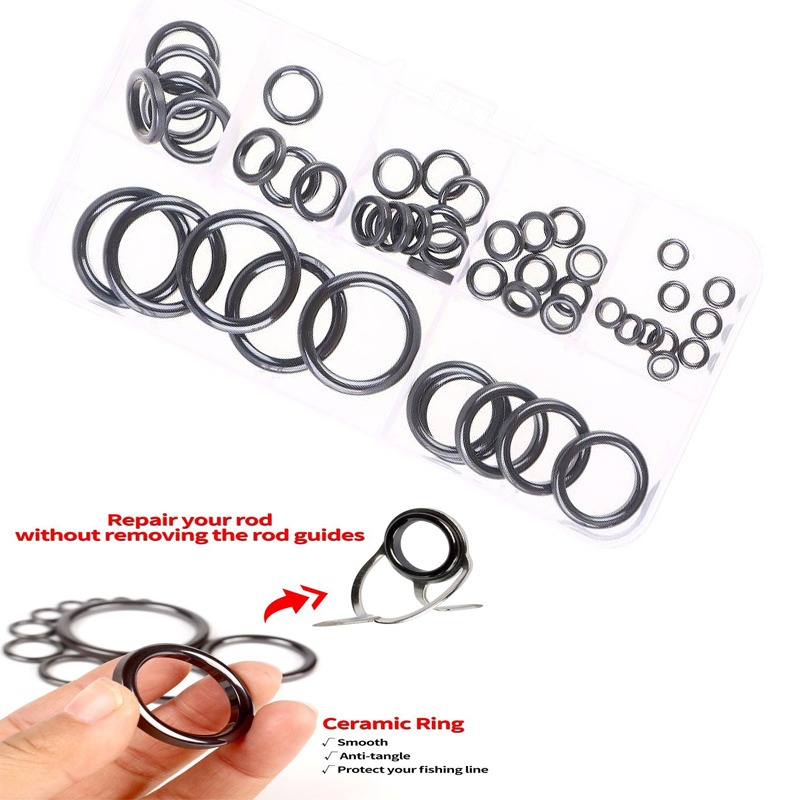 طقم إصلاح قصبة الصيد الموثوق ب - مراجعة Fishing Rod Repair Kit وسعره