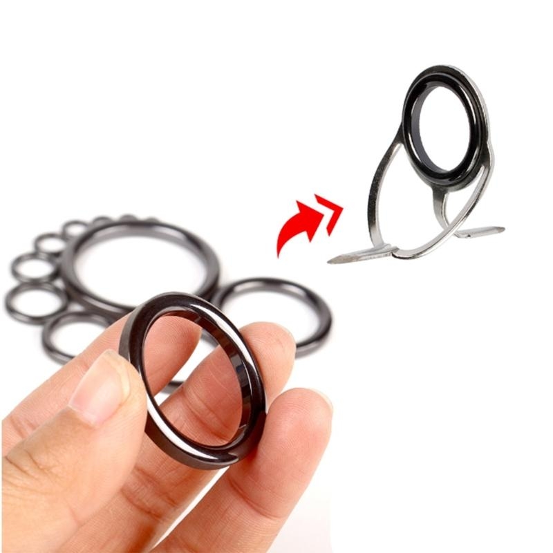 Q39E 40 قطعة قصبة الصيد العين  - مراجعة Fishing Rod Tip Replacement وسعره