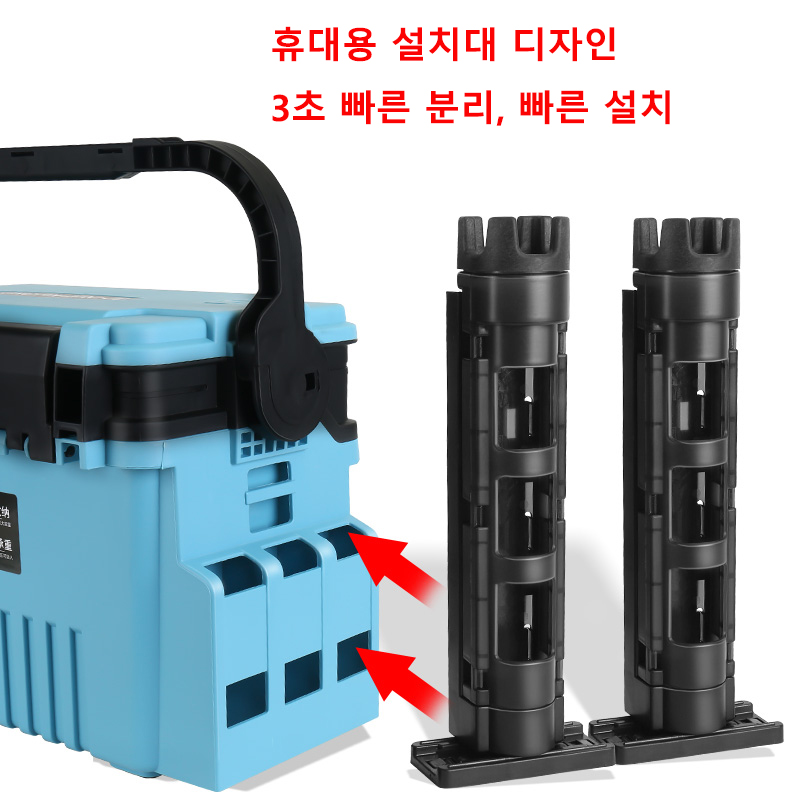 JSFUN صندوق الصيد برميل حامل ا - مراجعة Fishing Rod Case وسعره