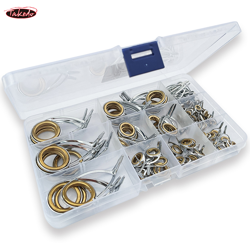 طقم تاكيدو TN75-1 من 5 قطع لقض - مراجعة Fishing Rod Building Kit وسعره