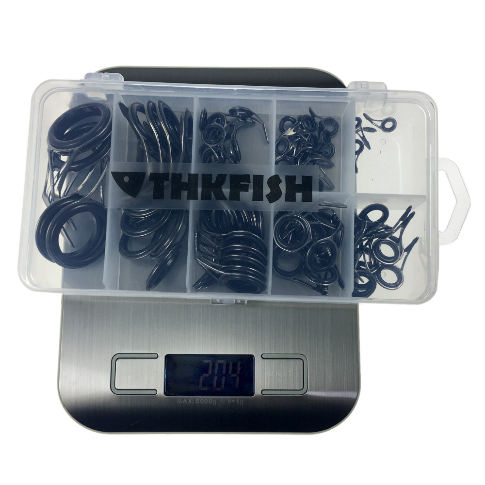 طقم إصلاح حلقات صنارة الصيد من - مراجعة Fishing Rod Building Kit وسعره